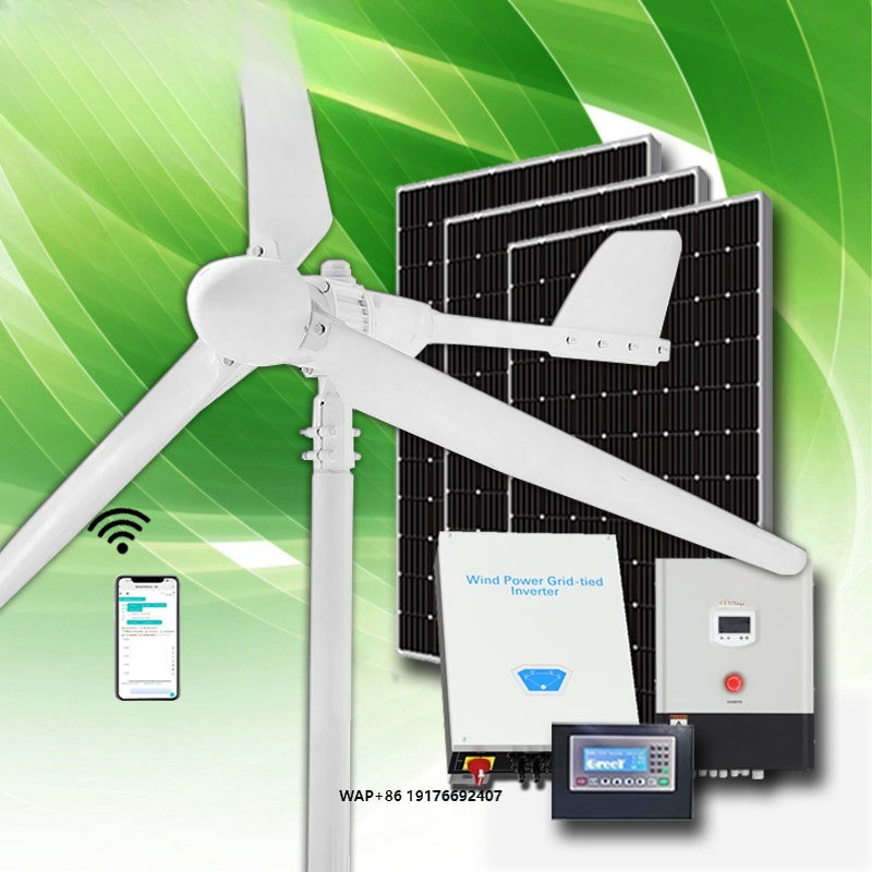 Wind Solar Hybrid Kit - Zestaw generatora elektrycznego o dużej mocy