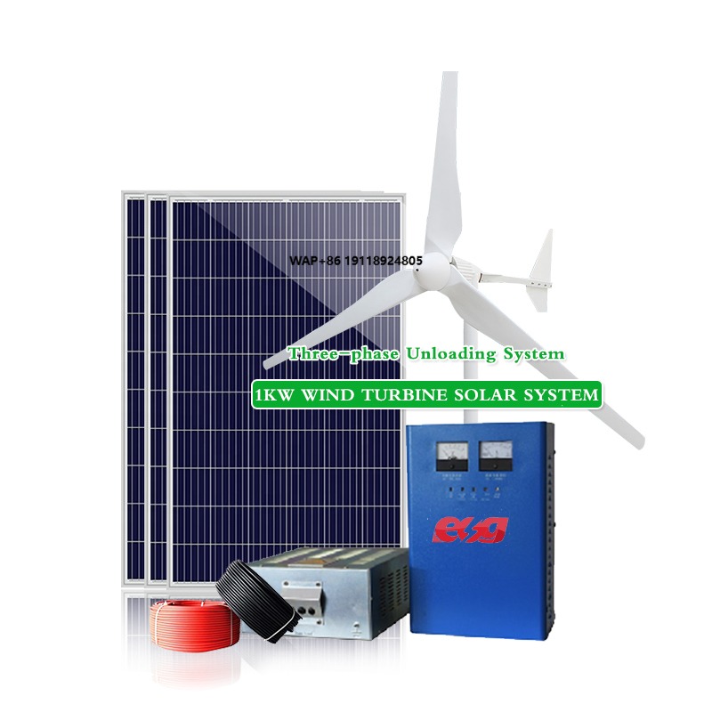 Wind Solar Hybrid Kit - Hybrydowa turbina wiatrowo-słoneczna 1kW 3kW 5kW