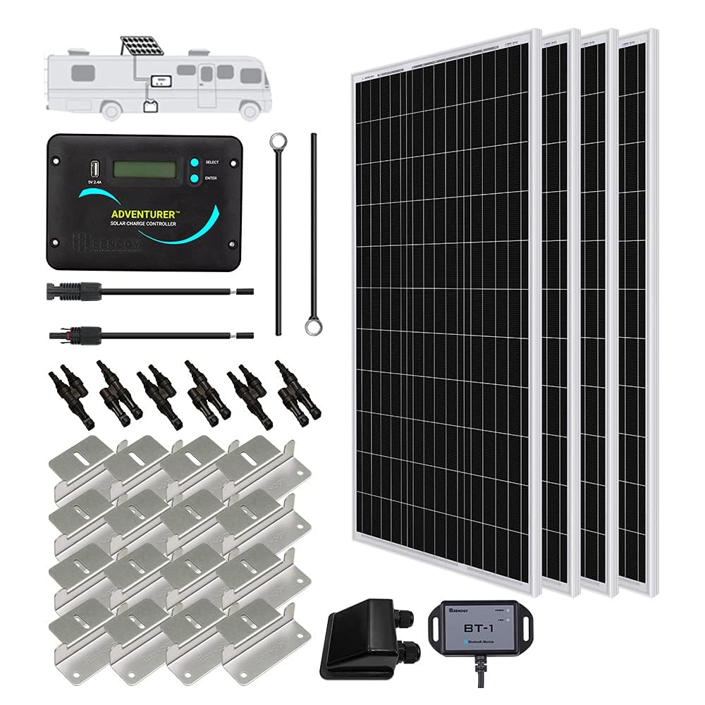 Rv Solar Kit 400W - Zestaw paneli słonecznych Renogy 400W 12V