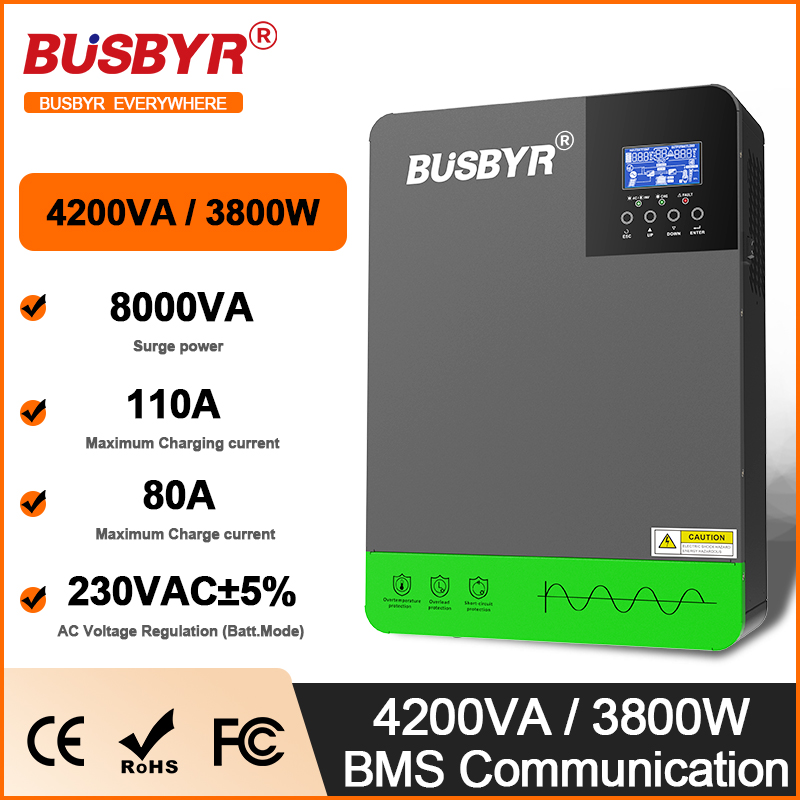4.2KW 6.2KW Hybrydowe inwerter – Mppt Charge Controller recenzja i cena
