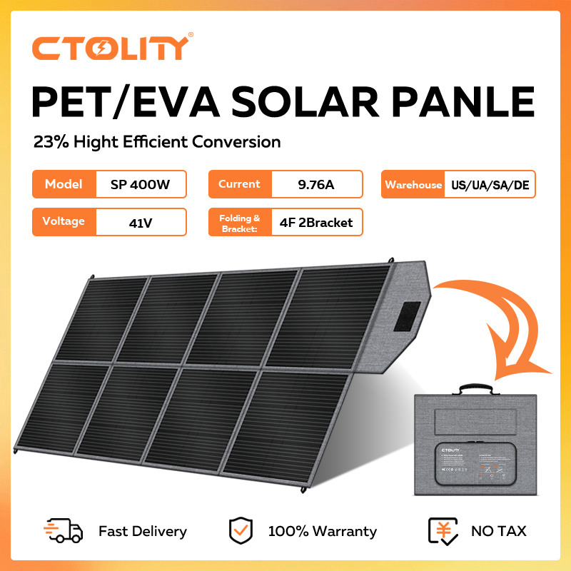 CTOLITY 400W Przenośny Zestaw  – Rv Solar Kit 400W recenzja i cena