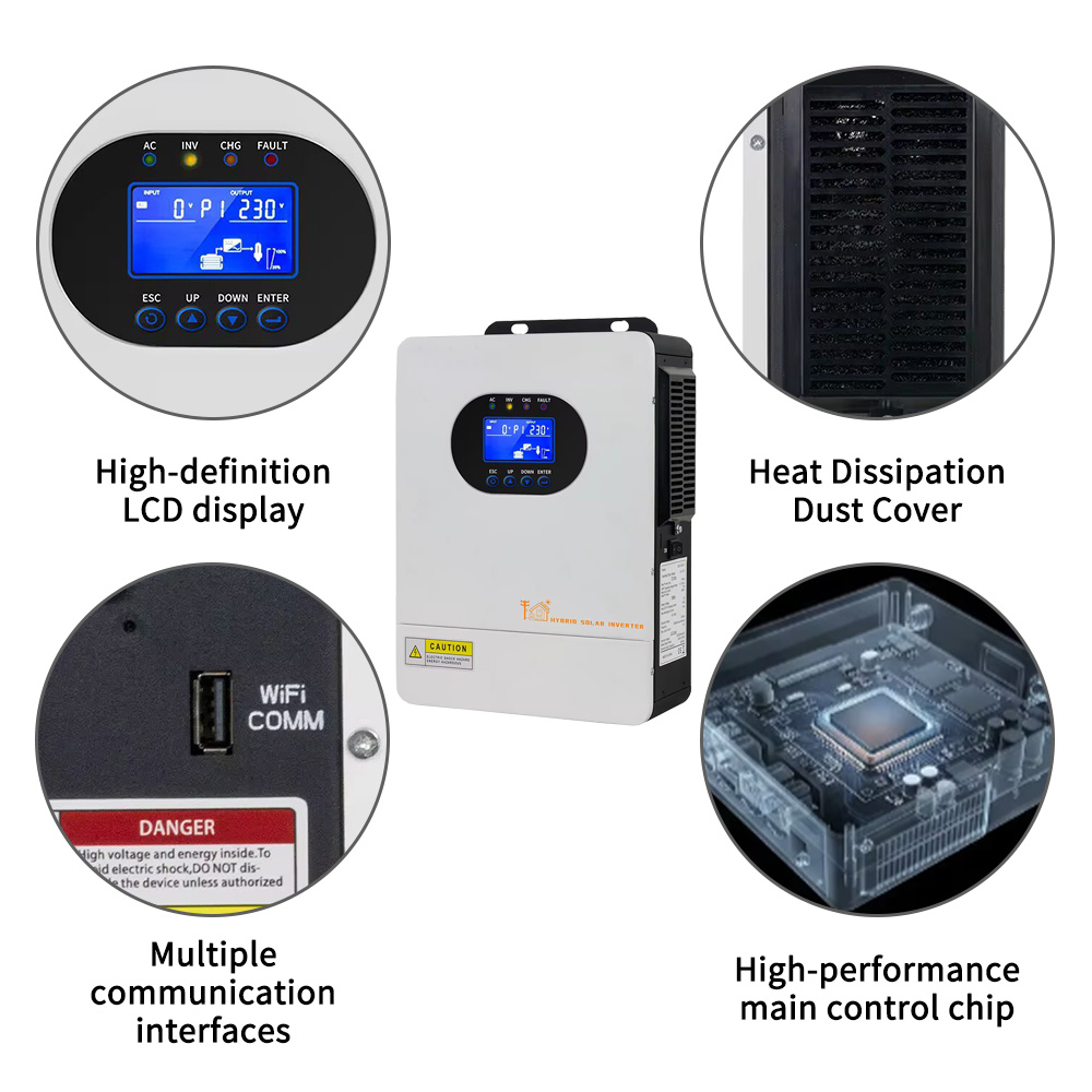 Hybrydowy falownik solarny 2 k – Mppt Charge Controller recenzja i cena