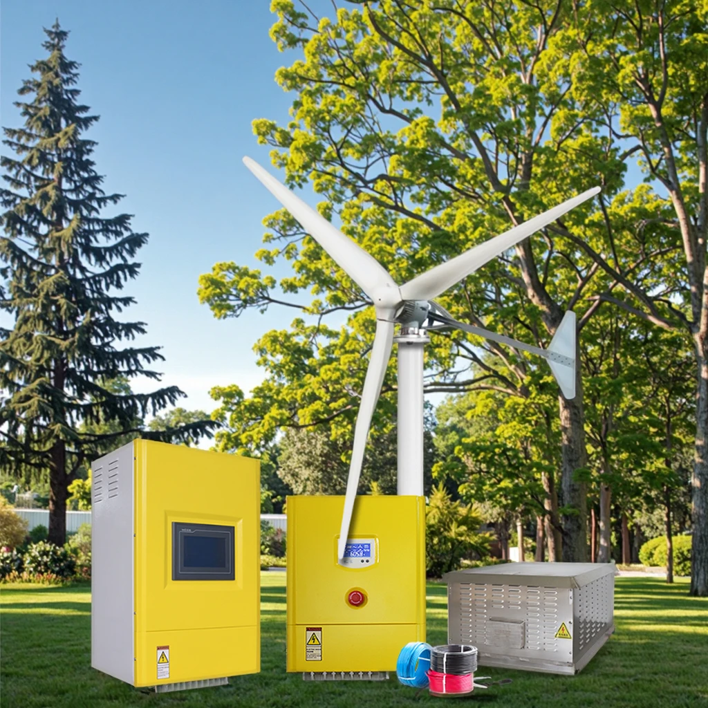 Zestaw turbiny wiatrowej 2000W – Wind Solar Hybrid Kit recenzja i cena