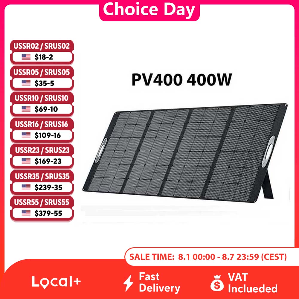 OUKITEL PV400 Przenośny Panel  – Rv Solar Kit 400W recenzja i cena